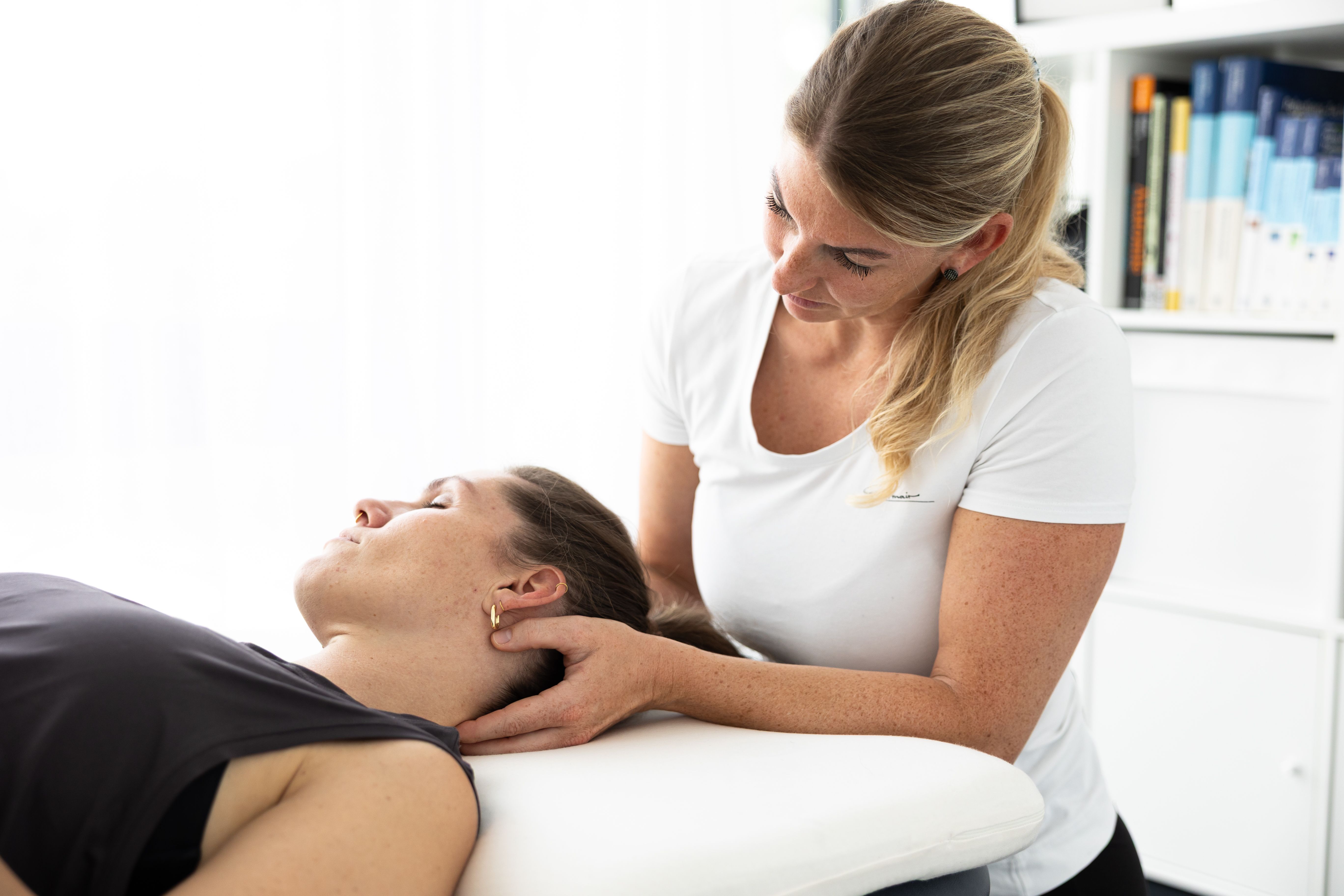 Eine Physiotherapie-Situation