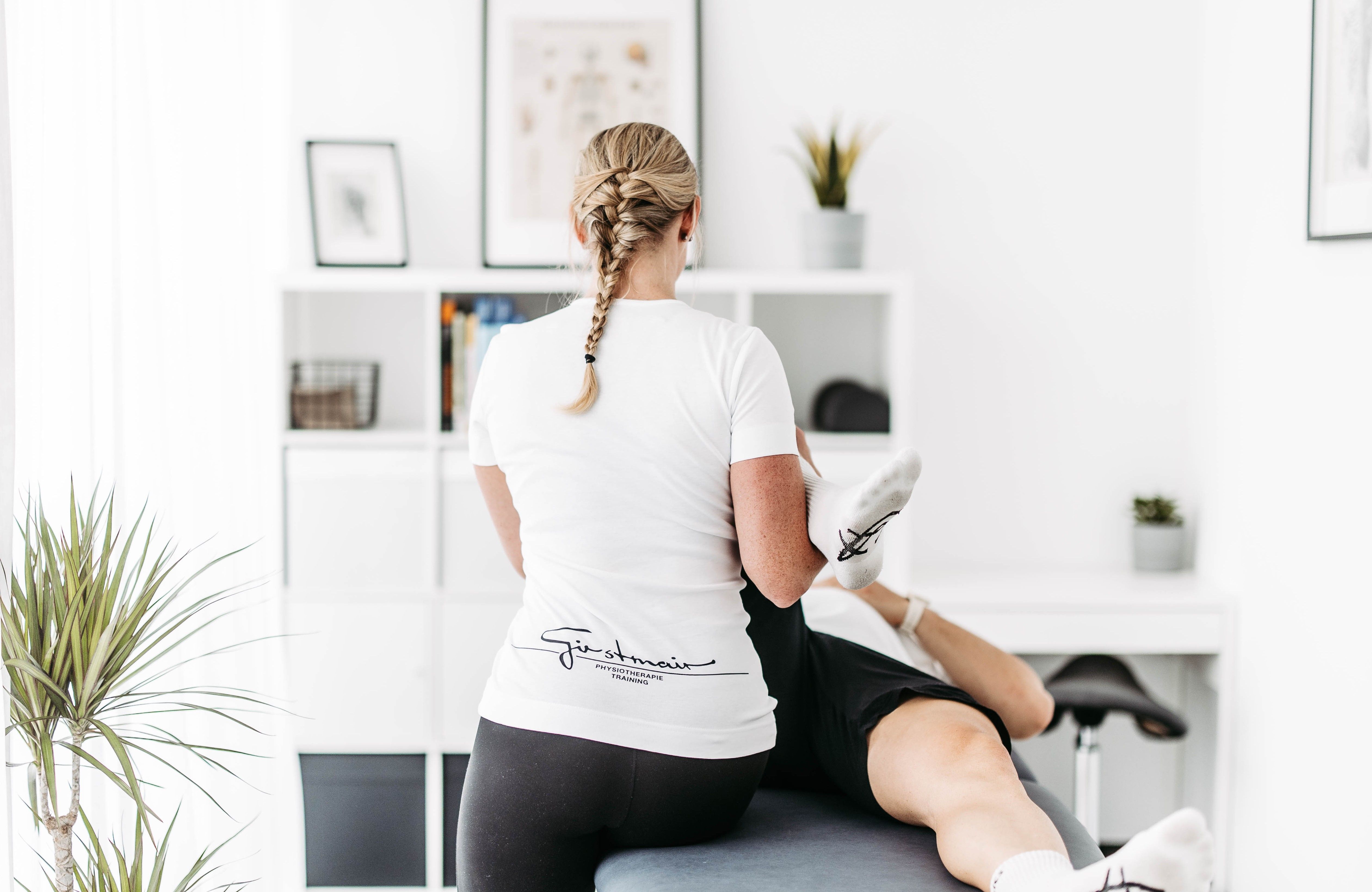 Eine Physiotherapie-Situation